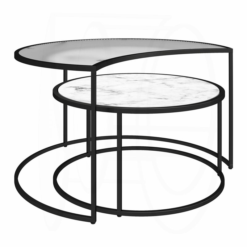 Tables basses gigognes Moon Phases