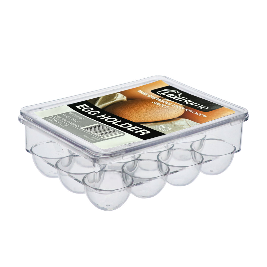Pantry Partners Premium Acrylic Egg Organizer Lexi Home