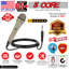 Microphone karaoké à 5 cœurs, micro cardioïde unidirectionnel avec interrupteur marche / arrêt XLR