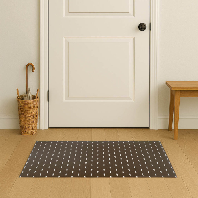 Paillasson Long Drop, Brun moka, L 60 po x L 36 po