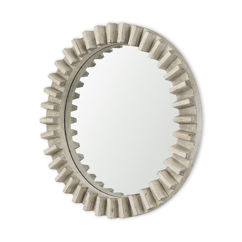 Miroir d'appoint Teston, 35 po x 35 po, Brun