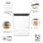 Brabantia Tasty+ Stackable Canister, 5.4 Liter-108896633