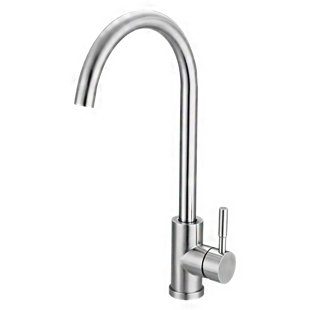 Robinet de cuisine à poignée simple Ibenso Wright