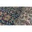 Mahajaran Wool Oriental Area Rug in Navy/Camel
