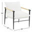 Fauteuil d'appoint en ardoise Kala-77119910