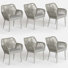 Patio Dining Armchair with Cushion