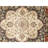 High-Quality Hand-Knotted Black And Cream Area Rug