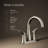 Simplice Centerset Bathroom Sink Faucet, 1.2 Gpm-75217946