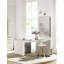 Geo Stone End Table
