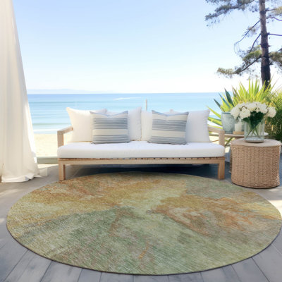 Tapis intérieur / extérieur Theodara Aloe