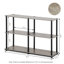 Glenda 119.9cm W Plastic Shelving Unit-1037998749
