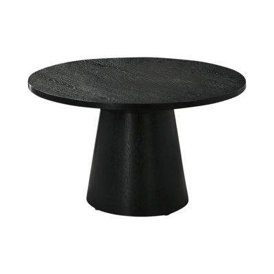 28.6" W Contemporary Cocktail Table, Oak