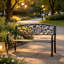Banc de jardin élégant
