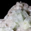 Gemmy apophyllite sur Stilbite