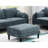 6Pcs Modular In Mineral Color, 4X One Arm Chairs, 1X Armless Chair, , Contemporary Living Room Element Classic Decoration-2099030720