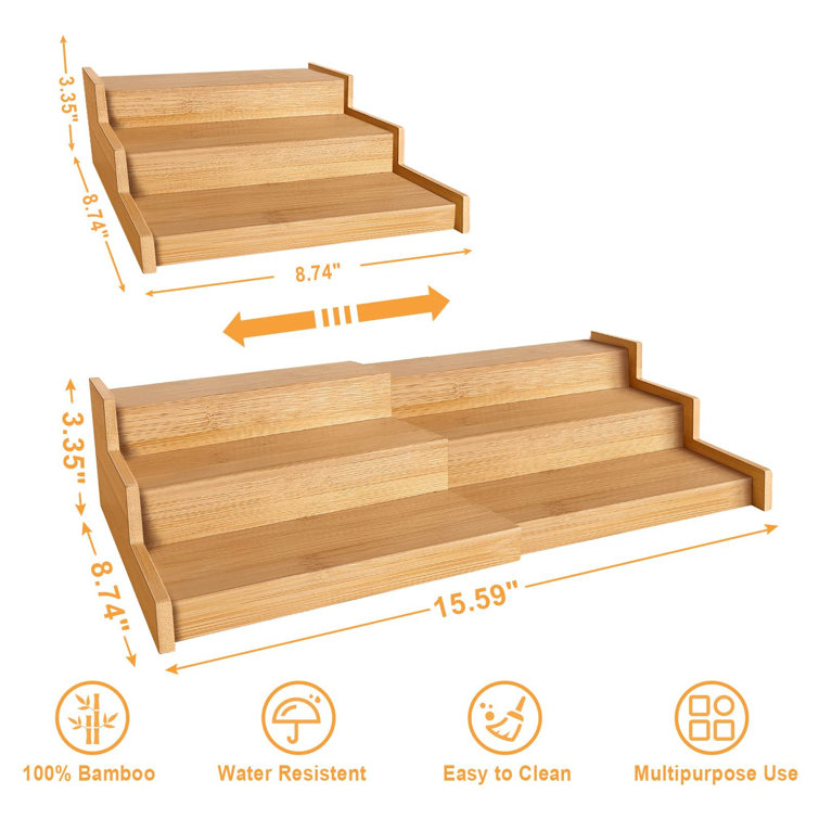 Capsicum Bamboo Spice Rack Foundry Select