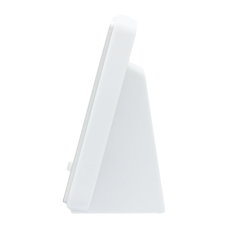QHL096WLH Digital Alarm Clock, White