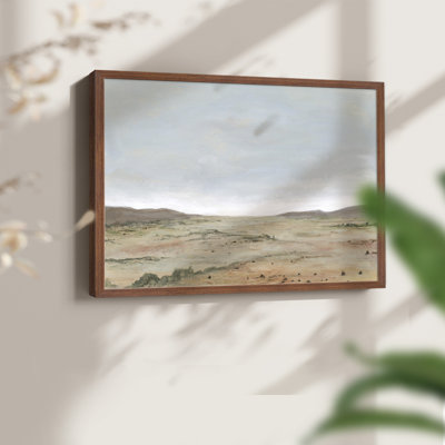 Arid Vista II -Framed Print - Restickable