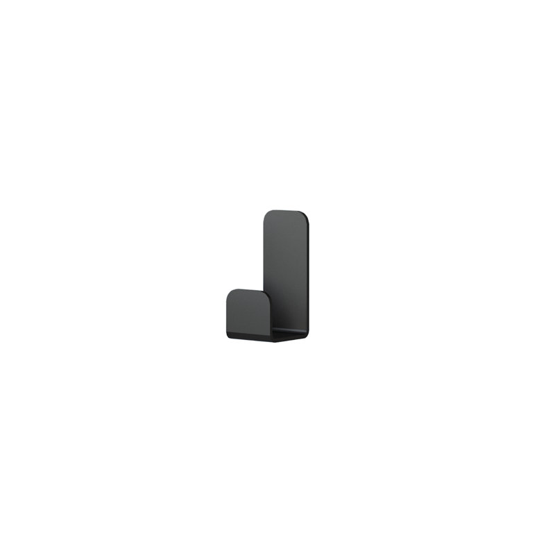 NUV Over-the-Door Towel Hook, Black