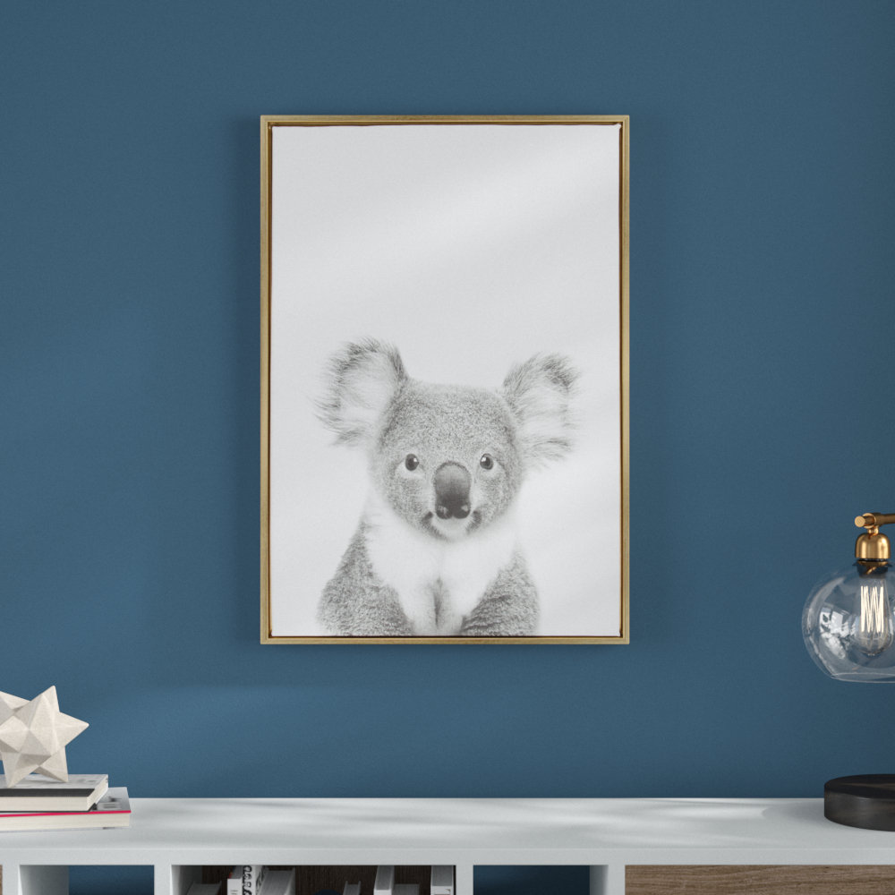 Melita Koala II by Simon Te Tai - Picture Frame Photograph Print on Canvas Ebern Designs 