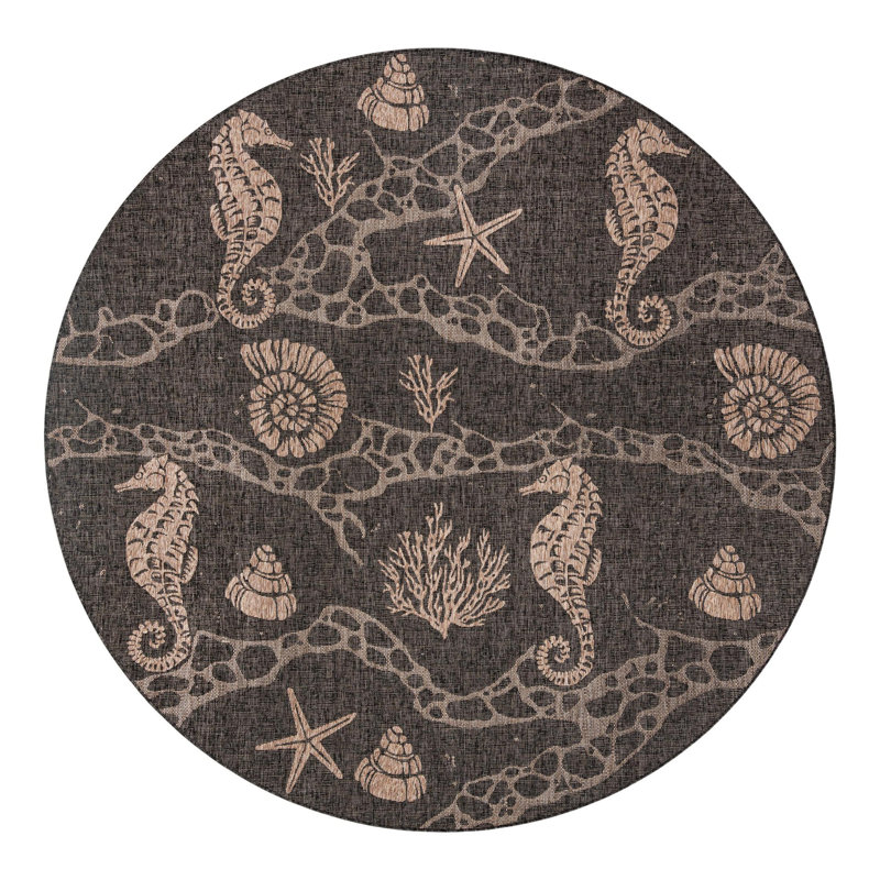 Angelys Area Rug, Round 7'10"