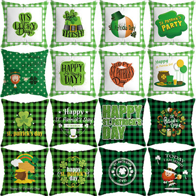 Housse de coussin pour la Saint-Patrick