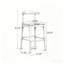Tabouret de bar en tissu de galets (ensemble de 2)-94307505-94307516