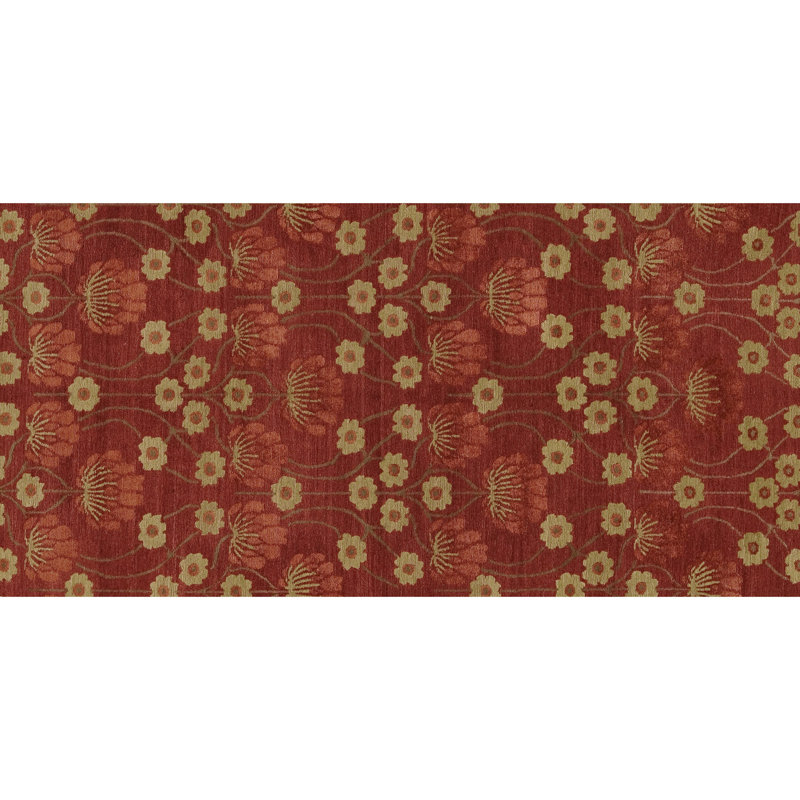 Floral Area Rug, Runner 3' x 8'