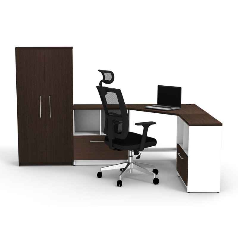 Bureau de réception en L Lamaine