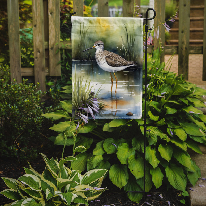 Drapeau de jardin Surfbird Bird, Petites pattes jaunes