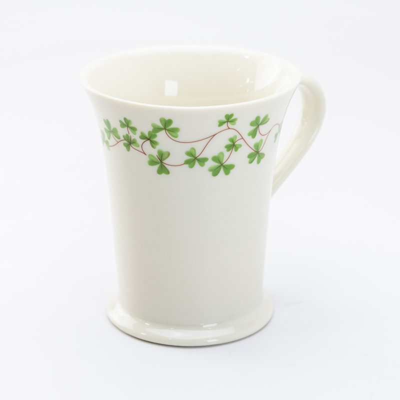 Clover Vine Porcelain Coffee Mug