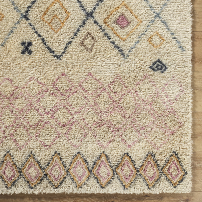 Tapis fait à la main Lovenais, Rectangle 8 pi x 10 pi