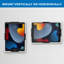 Support mural universel Mount-it avec la plupart des tablettes de 9,7 po à 13,1 po, blanc
