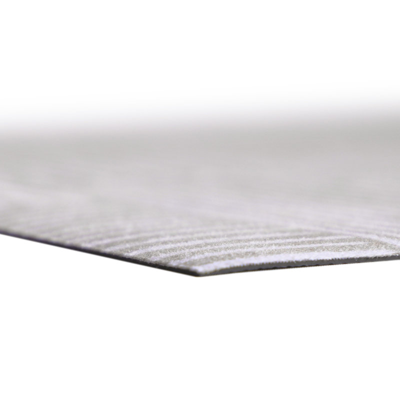 Un-Rug Organic Squares Non-Skid Kitchen Mat by Matterly, Rectangle 1'11" x 2'11", Tan