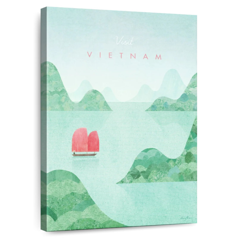 Affiche de voyage Aime Vietnam, H 36 po x l 24 po