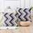 Chevron Faux Fur Chevron 20" Throw Pillow Cover-2105491176