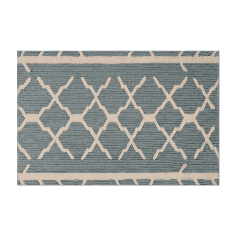 Tapis gris intérieur et extérieur Trellis, Rectangle 9 pi x 12 pi