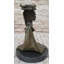 Figurine buste graphique bronze