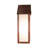 6.5" Wide Tropical Palm Tree Right Wall Sconce