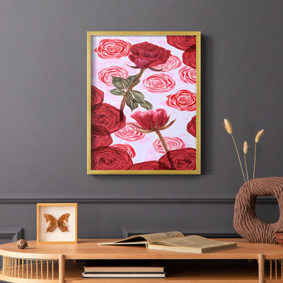 I Love You Collection B Framed Print - Solid Wood