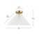 Delphine Linen Flush Mount