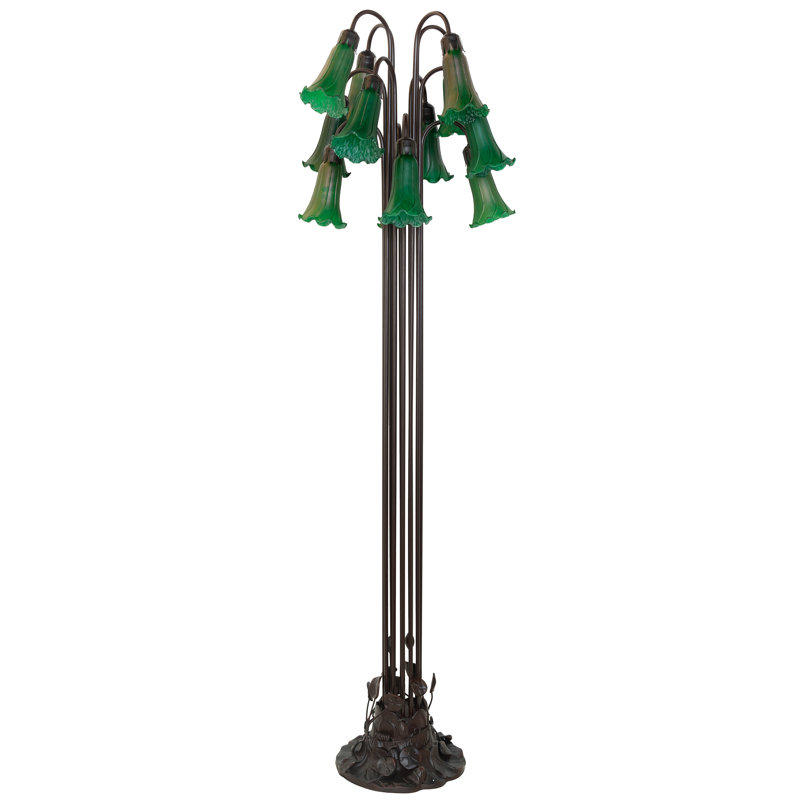 Bueche Tree Floor Lamp, Green