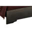 Grand lit transitionnel noir de H 53 po x l 63 po x P 85 po - Support de nuit fiable