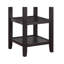 Table de hauteur comptoir 1Pc avec 2X présentoirs de mobilier de style transitionnel-960760810