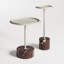 Chit Chat Marble Pedestal End Table-2038612064-2038612067