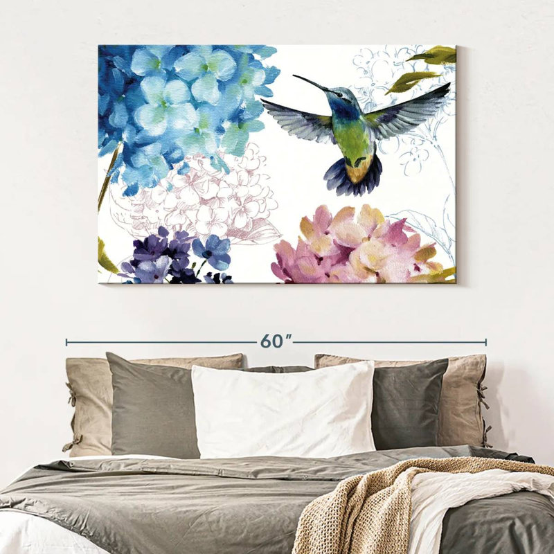 Impression sur toile Spring Nectar, H 34 po x l 51 po x P 1,25 po