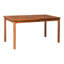 Table de salle à manger d'extérieur à plateau en bois d'acacia Contemporary-1375438813
