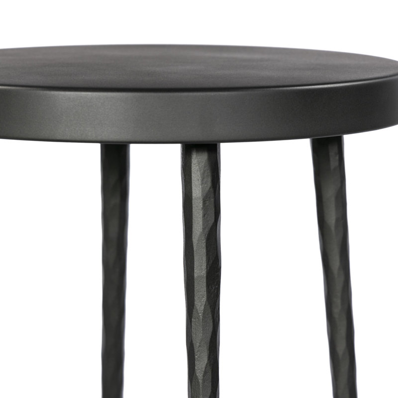 Westwood 26" Counter Stool, Hammered Gunmetal, Bar Stool (30" Seat Height)