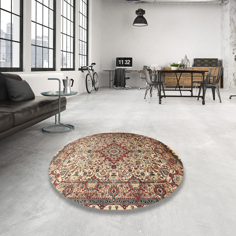 Ciaron Oriental Indoor Rug, Round 8'