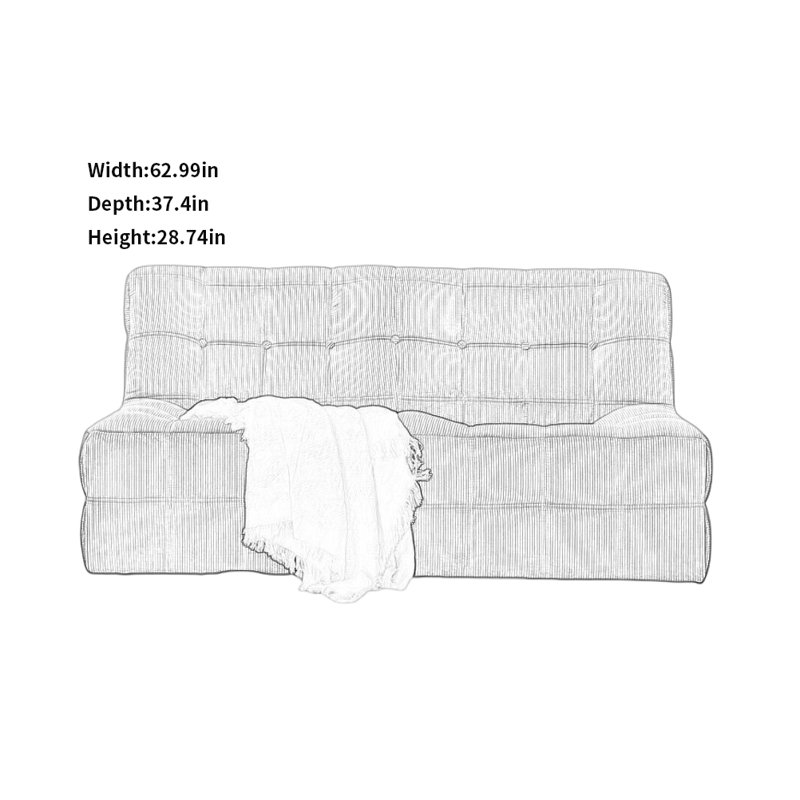 Creative Orange Sofa